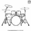 Drum Coloring Pages