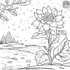 Earth's Seasons Coloring Pages