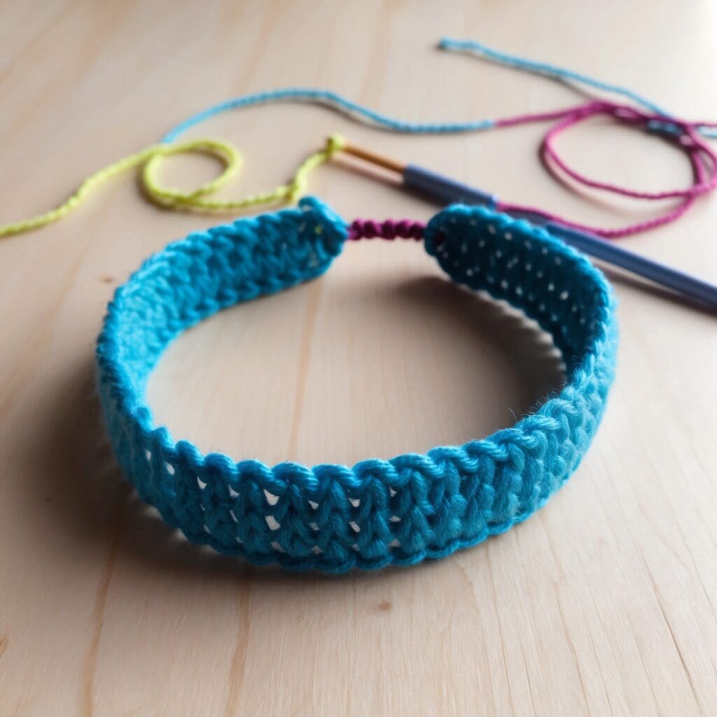 Easy crochet headband 1