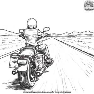 Easy Rider Coloring Pages