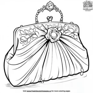 Elegant Clutches Coloring Pages