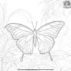 Enchanted Butterfly Coloring Pages