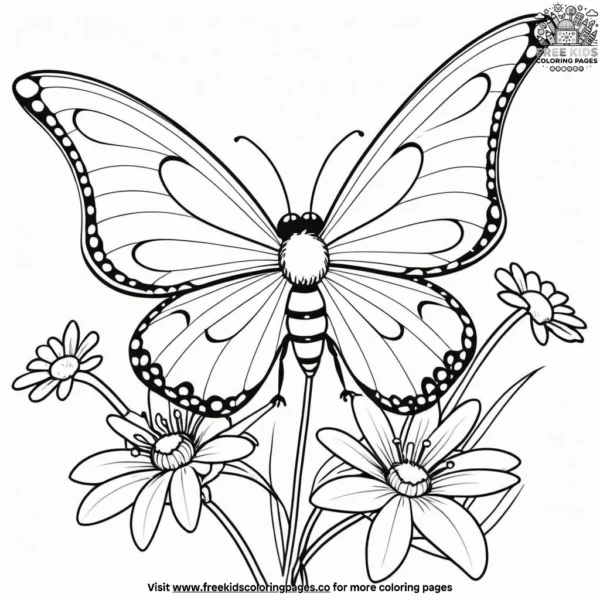 Enchanted garden coloring pages