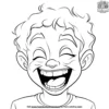 Excited Smiles Coloring Pages