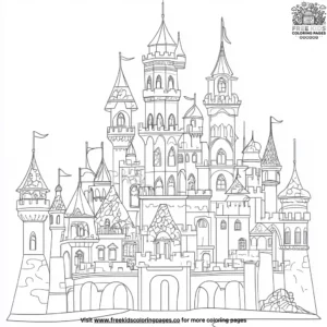 Fairyland Castle Coloring Pages