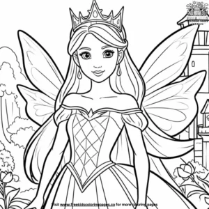 Fairy Tale Princess Coloring Pages