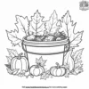 Fall Eco Friendly Living Coloring Pages