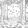 Fall Foliage Fun Coloring Pages