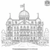 Famous European Palaces Coloring Pages