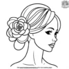 Fancy Hairstyles Coloring Pages