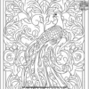 Fancy Tail Coloring Pages