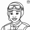 Fearless Bessie Coleman Coloring Pages