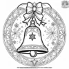 Festive Bell Coloring Pages