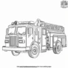 Fire Truck Heroes Coloring Pages