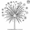 Fireworks Coloring Pages