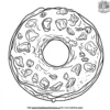 Frosted Fantasy Donut Coloring Pages