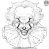 Funny Clowns Coloring Pages