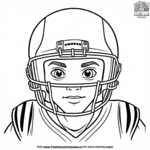 Game Face On Coloring Pages