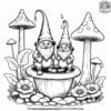 Garden Gnome Adventures Coloring Pages