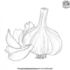 Garlic Coloring Pages