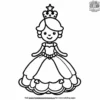 Gingerbread Cinderella's Ball Coloring Pages