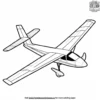 Glider Plane Coloring Pages