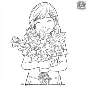 Grateful Student Coloring Pages