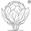 Green Endive Coloring Pages