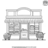 Grocery Store Coloring Pages