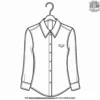 Groom's Dress Shirt Coloring Pages