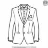 Groom's Jacket Coloring Pages