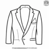 Groom's Pocket Square Coloring Pages