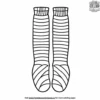 Groom's Socks Coloring Pages