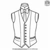 Groom's Waistcoat Coloring Pages