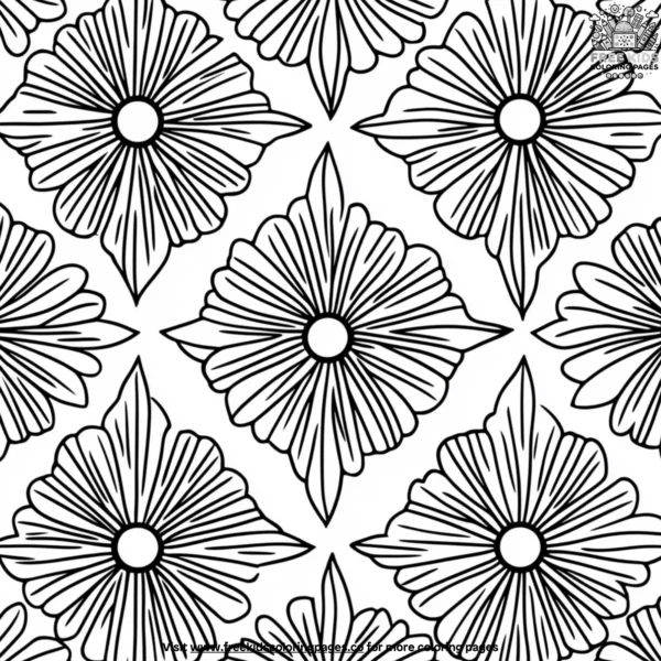 Grounding patterns coloring pages