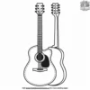 Guitar Coloring Pages