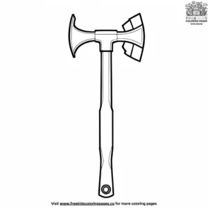 Hammer Coloring Pages