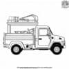 Handy Utility Vehicle Coloring Pages