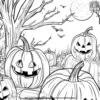 Fun and Happy Halloween Coloring Pages