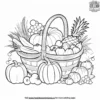 Harvest Bounty Coloring Pages