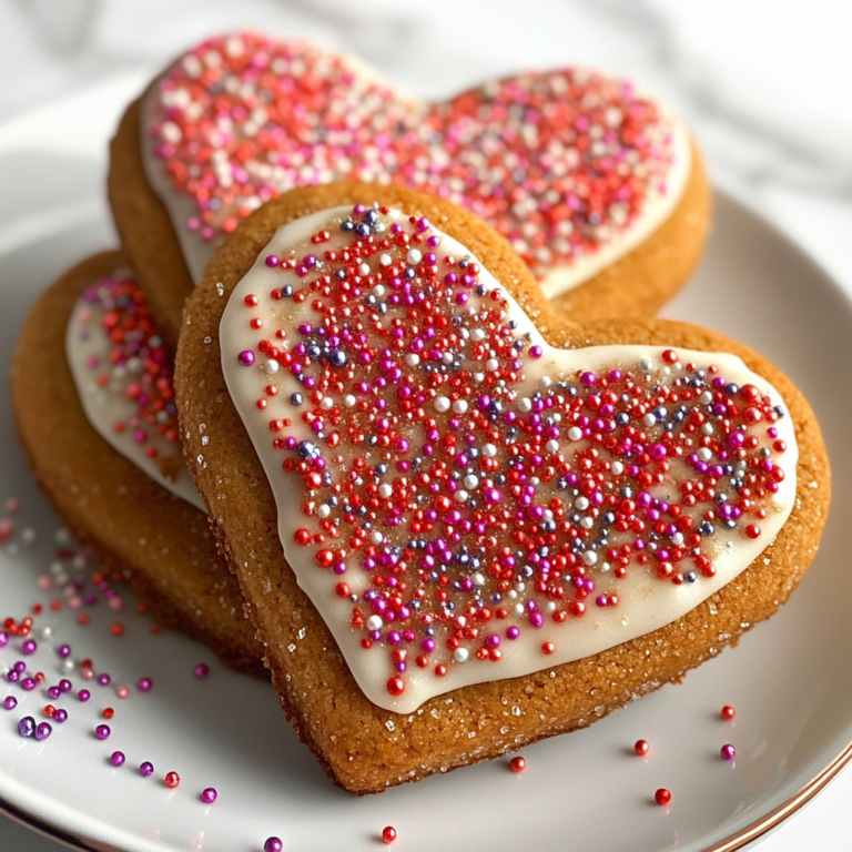 Heart biscuits