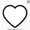 Heart Emoji Coloring Pages