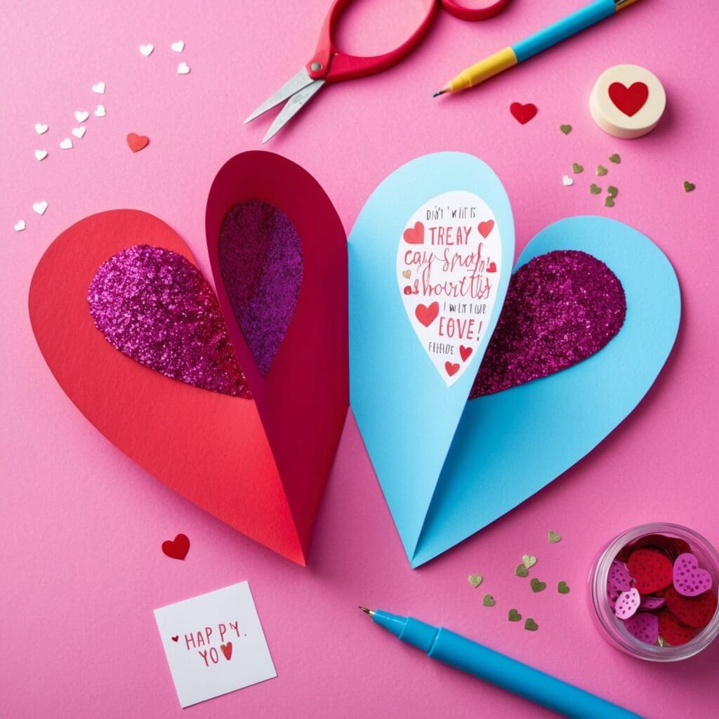 Heart shaped cards 1