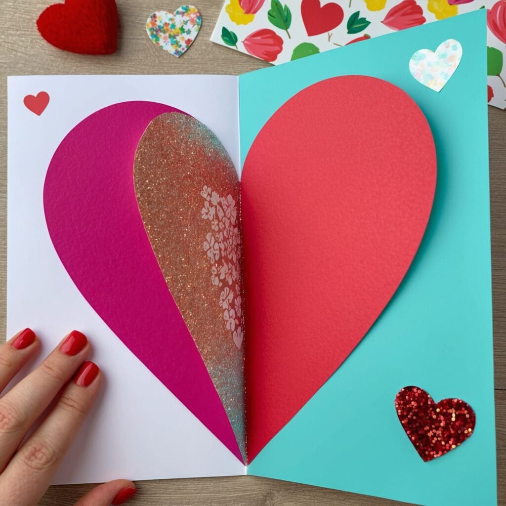 Heart shaped cards 2