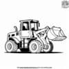 Heavy Duty Wheel Loader Coloring Pages