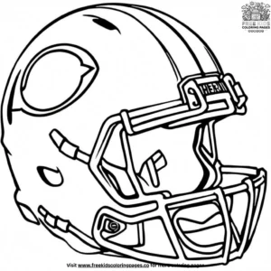 Heroic Helmet Coloring Pages