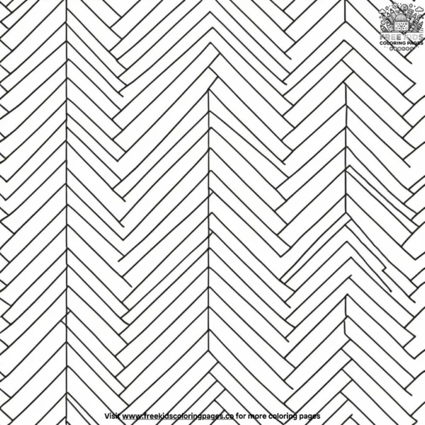 Herringbone coloring pages