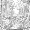 Hidden Trail Coloring Pages