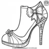 High Fashion Shoes Coloring Pages