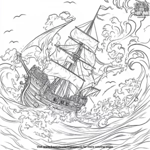 High Seas Adventures Coloring Pages